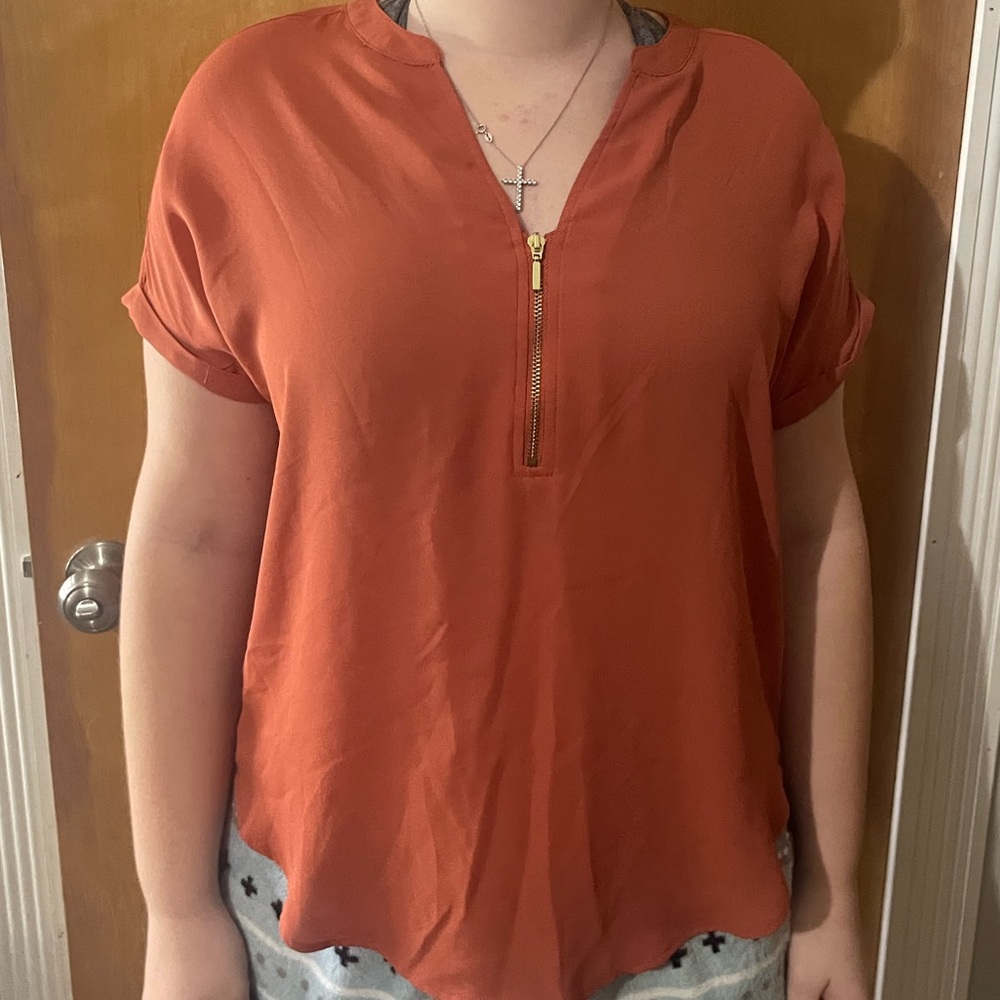 Brand:Maurices
Size:Small
Color:Burt Orange